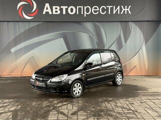 2010 Hyundai Getz I Рестайлинг, чёрный, 640000 рублей, вид 1