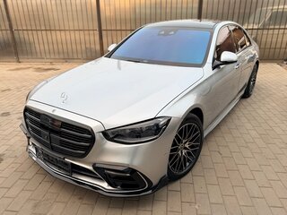 2021 Mercedes-Benz S-Класс 500 4MATIC VII (W223), серый, 7550000 рублей, вид 1
