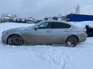 2020 BMW 5 серии 520d xDrive VII (G30/G31/G38), серебристый, 3080000 рублей, вид 5