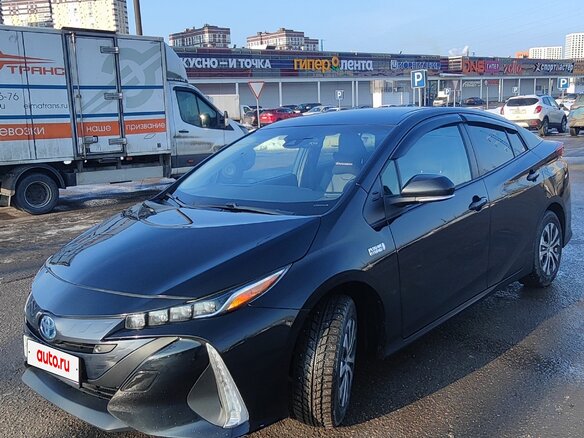 2021 Toyota Prius PHV ZVW52 Prime IV (XW50), чёрный, 2900000 рублей - вид 5