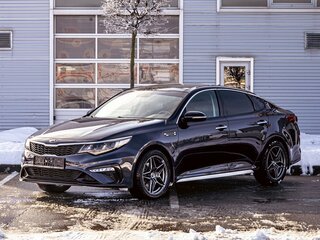 2018 Kia Optima IV Рестайлинг, синий, 1795000 рублей, вид 1