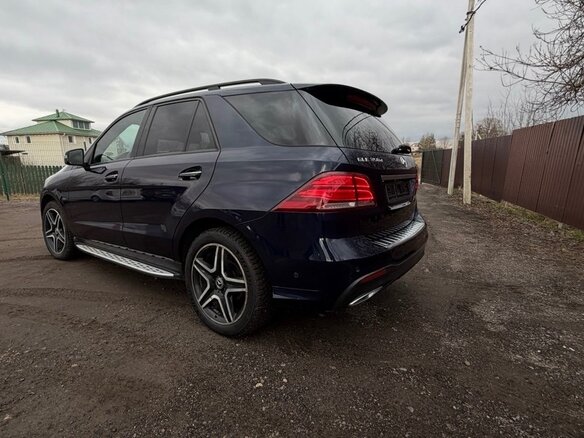 2018 Mercedes-Benz GLE 350 d I (W166), синий, 3800000 рублей - вид 7