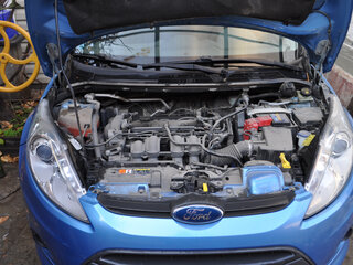 2008 Ford Fiesta Mk6, синий, 590000 рублей, вид 5