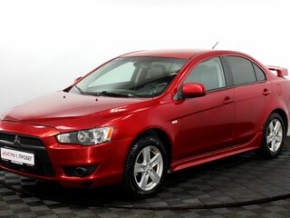 2008 Mitsubishi Lancer X, красный, 485000 рублей, вид 1