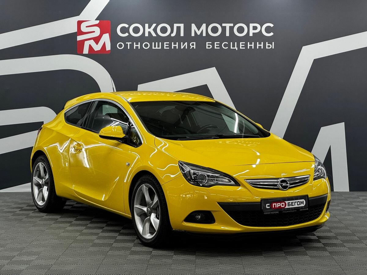 Opel Astra GTC J Рестайлинг