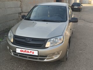 2012 Lada (ВАЗ) Granta I, бежевый, 490000 рублей, вид 1