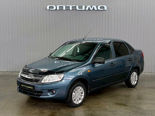 2014 Lada (ВАЗ) Granta I, синий, 397000 рублей, вид 1
