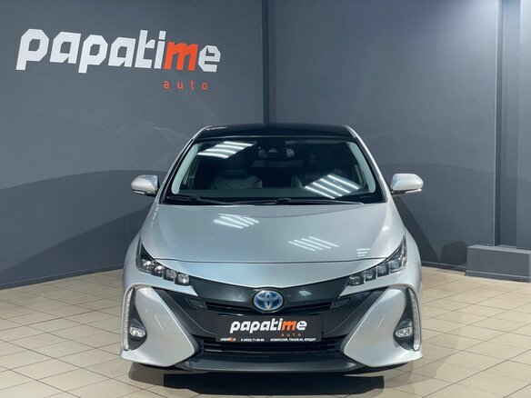 2017 Toyota Prius PHV ZVW52 Prime IV (XW50), серый, 1949000 рублей - вид 1