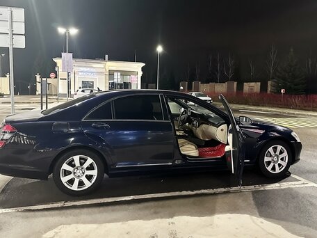 2005 Mercedes-Benz S-Класс 350 V (W221), синий, 1060000 рублей, вид 5