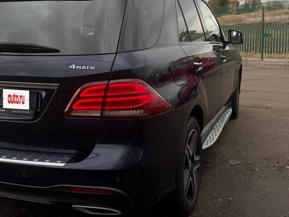 2018 Mercedes-Benz GLE 350 d I (W166), синий, 3800000 рублей - вид 8
