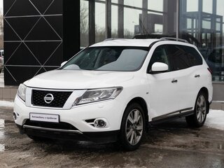 2014 Nissan Pathfinder IV, белый, 1610000 рублей, вид 1