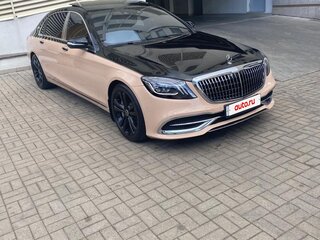 2017 Mercedes-Benz Maybach S-Класс 450 I (X222) Рестайлинг, бежевый, 11200000 рублей, вид 2