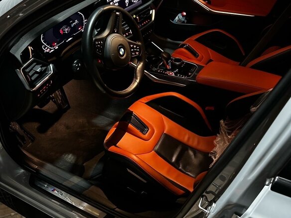 2020 BMW M3 Competition Package VI (G80), серый, 8250000 рублей - вид 3
