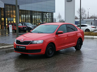 2019 Skoda Rapid I Рестайлинг, красный, 1040000 рублей, вид 1