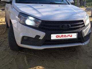 2019 Lada (ВАЗ) Vesta SW I, белый, 460000 рублей, вид 1