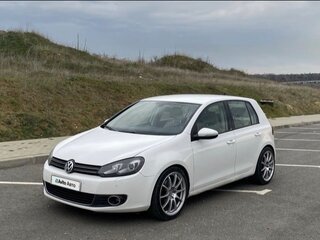 2011 Volkswagen Golf VI, белый, 920000 рублей, вид 1