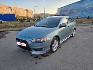 2007 Mitsubishi Lancer X, голубой, 620000 рублей, вид 1