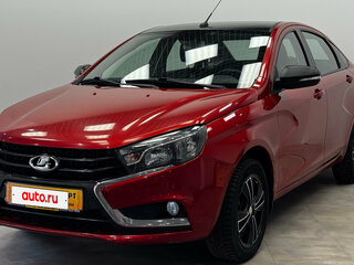 2016 Lada (ВАЗ) Vesta I, красный, 640000 рублей, вид 1