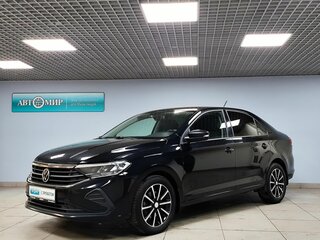 2020 Volkswagen Polo VI, чёрный, 1570000 рублей, вид 1