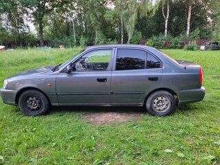 2005 Hyundai Accent ТагАЗ II, серый, 245000 рублей, вид 3