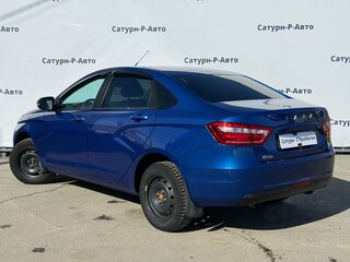 2021 Lada (ВАЗ) Vesta I, синий, 1100000 рублей, вид 4