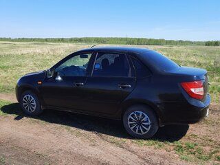 2014 Lada (ВАЗ) Granta I, чёрный, 290000 рублей, вид 1