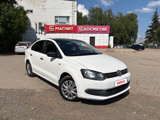 2012 Volkswagen Polo V, белый, 420000 рублей, вид 3