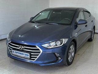 2017 Hyundai Elantra VI (AD), синий, 1320000 рублей, вид 1