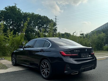 2023 BMW 3 серии Long 320Li VII (G2x) Рестайлинг, чёрный, 3130000 рублей, вид 4