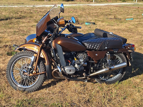 1993 Урал ИМЗ-8.103, коричневый, 305000 рублей - вид 3