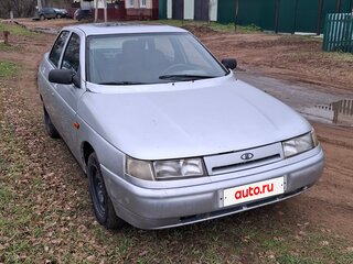 2002 Lada (ВАЗ) 2110, серебристый, 125000 рублей, вид 1