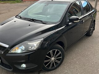 2008 Ford Focus II Рестайлинг, чёрный, 520000 рублей, вид 1
