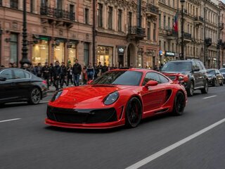 2003 Porsche 911 Turbo V (996) Рестайлинг, белый, 13000000 рублей, вид 1