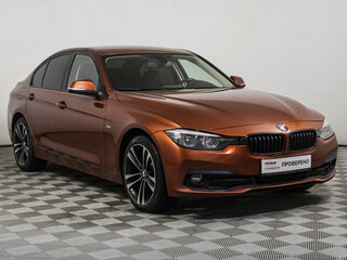 2018 BMW 3 серии 320d xDrive VI (F3x) Рестайлинг, оранжевый, 2108000 рублей, вид 3