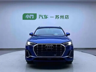 2022 Audi Q3 35 TFSI II (F3), синий, 2375000 рублей, вид 2