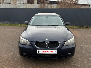 2003 BMW 5 серии 520i V (E60/E61), синий, 1050000 рублей, вид 1