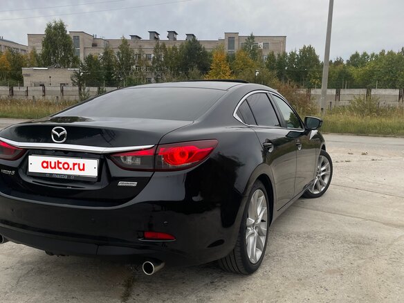 2013 Mazda 6 III (GJ), чёрный, 1800000 рублей - вид 3