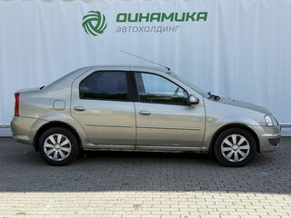 2011 Renault Logan I Рестайлинг, бежевый, 350000 рублей, вид 4