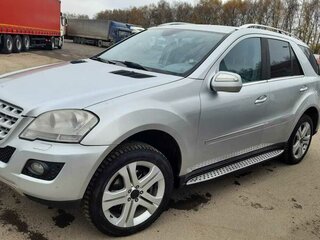 2008 Mercedes-Benz M-Класс 350 II (W164) Рестайлинг, серебристый, 820000 рублей, вид 1