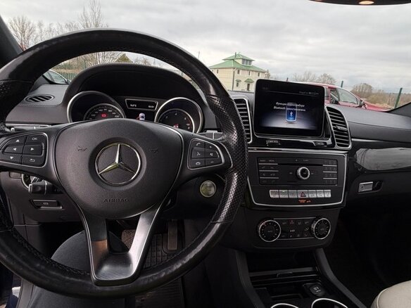 2018 Mercedes-Benz GLE 350 d I (W166), синий, 3800000 рублей - вид 15