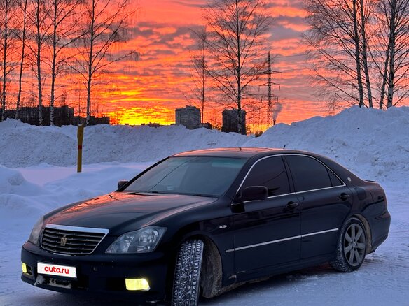 2006 Toyota Crown XII (S180), чёрный, 700000 рублей - вид 2