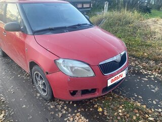 2008 Skoda Fabia II, красный, 250000 рублей, вид 1