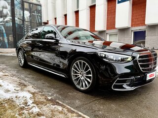 2021 Mercedes-Benz S-Класс 450 Long 4MATIC VII (W223), чёрный, 13400000 рублей, вид 1