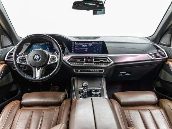 2020 BMW X5 30d IV (G05/G18), серый, 7158000 рублей - вид 12