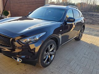 2012 Infiniti FX37 II (S51) Рестайлинг, чёрный, 1699999 рублей, вид 1