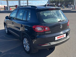 2009 Volkswagen Tiguan I, чёрный, 850000 рублей, вид 3