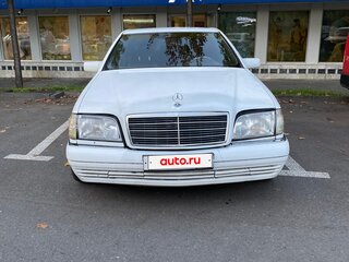 1996 Mercedes-Benz S-Класс 320 III (W140) Рестайлинг, белый, 270000 рублей, вид 1
