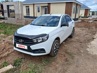 2020 Lada (ВАЗ) Vesta I, белый, 600000 рублей, вид 1