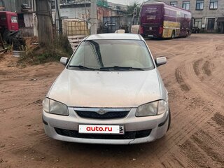 2000 Mazda 323 VI (BJ), серебристый, 110000 рублей, вид 1