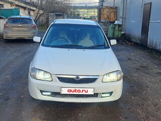 2000 Mazda Familia VIII (BJ), белый, 210000 рублей, вид 1
